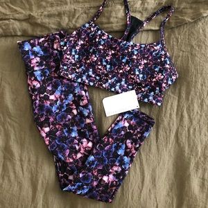 Fabletics Floral Workout Set